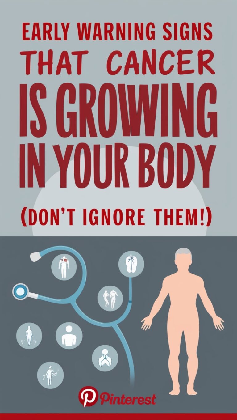 Early Warning Signs That Cancer is Growing in Your Body (Don’t Ignore Them!)