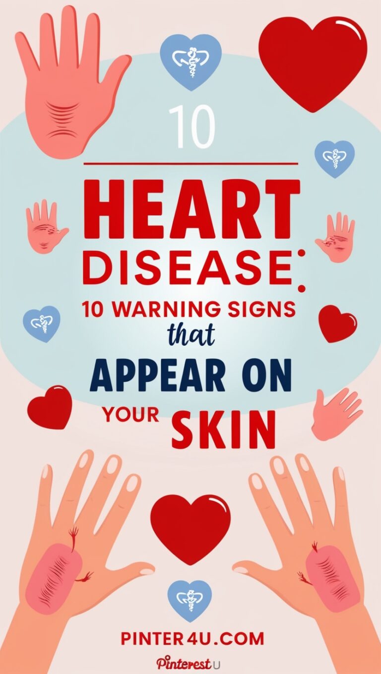 Heart Disease 10 Warning Signs That Appear On Your Skin