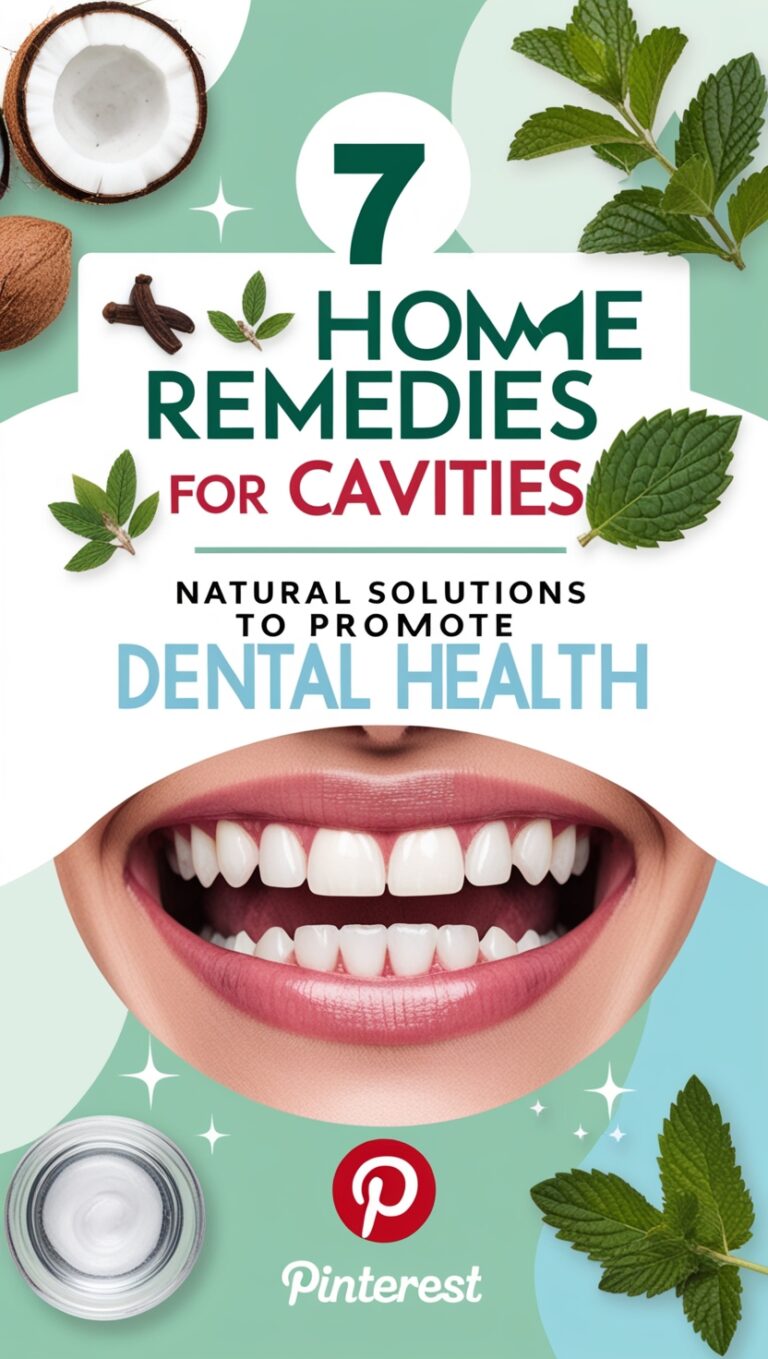 7 Home Remedies for Cavities: Natural Solutions to Promote Dental Health